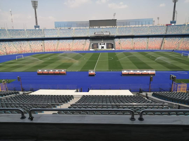 إستاد القاهرة يستعد لدخول جماهير مباراة مصر والسنغال بتصفيات مونديال 2022
