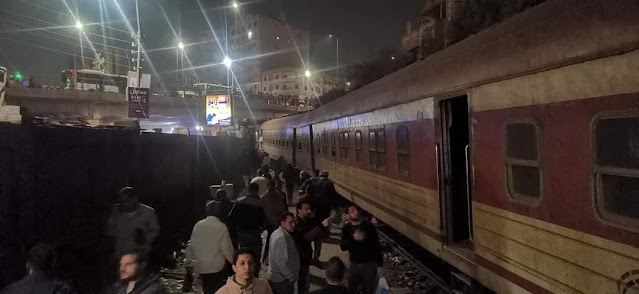 تفاصيل حادث تصادم قطار قليوب اليوم "وفاة وإصابة 20 شخصًا"